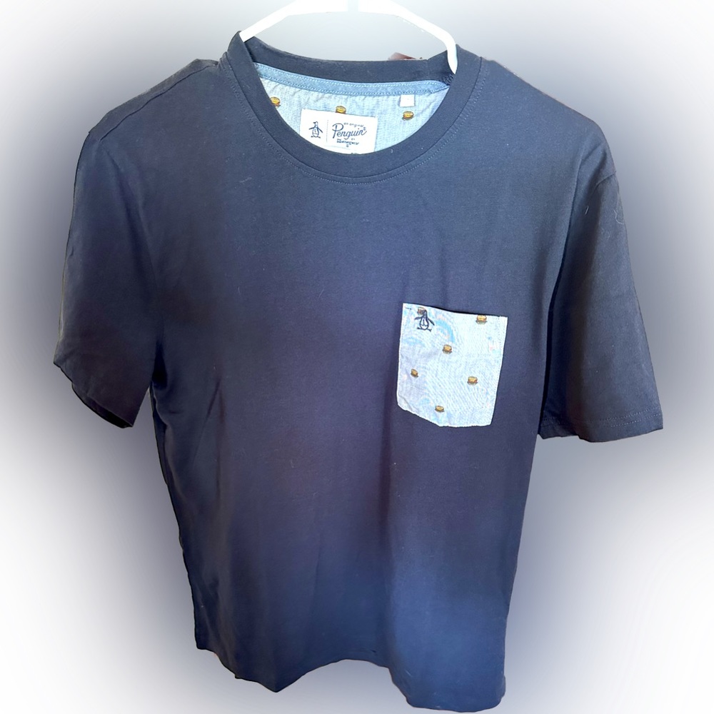 Penguin Hamburger pocket T, slim cut size Large